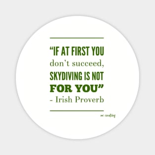 Irish Proverb Magnet